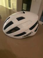 Abus powerdome helm fietshelm maat M 54-58 wit, Fietsen en Brommers, Fietsaccessoires | Fietshelmen, Ophalen of Verzenden, Zo goed als nieuw