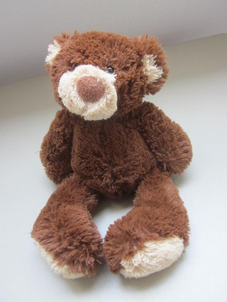 Hema donker/lichtbruin superzacht pluche beer knuffel nieuw, Kinderen en Baby's, Speelgoed | Knuffels en Pluche, Nieuw, Beer, Ophalen of Verzenden