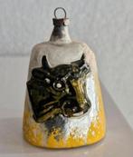 Oude Kerstbel met opdruk Koe, Ophalen of Verzenden, Zo goed als nieuw