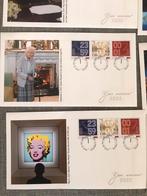 Diverse enveloppen met insteekbladen, Ophalen of Verzenden, Buitenland