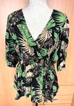 Kaffe blouse maat 46[dmv], Ophalen of Verzenden, Zo goed als nieuw, Maat 46/48 (XL) of groter, Groen
