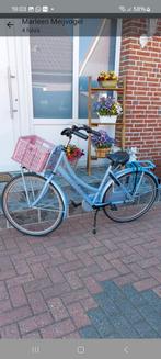 Lichtblauwe Cortina meisjes fiets 26 inc, Ophalen, Zo goed als nieuw, 26 inch of meer
