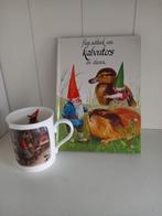 Douwe Egberts David de Kabouter mok en boekje, Ophalen of Verzenden, Zo goed als nieuw, Overige stijlen, Kop(pen) en/of Schotel(s)