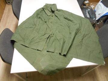 Poncho Nederlands leger effen groen (ruim 800 op voorraad) beschikbaar voor biedingen