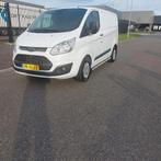 Ford Transit Custom 2.2 TDCI -  L1H1 Airco -, Auto's, Bestelauto's, Voorwielaandrijving, Zwart, 4 cilinders, 100 pk