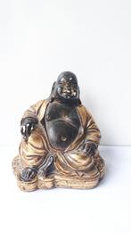 Vintage gipsen beeldje  boeddha buddha verguld, Ophalen of Verzenden