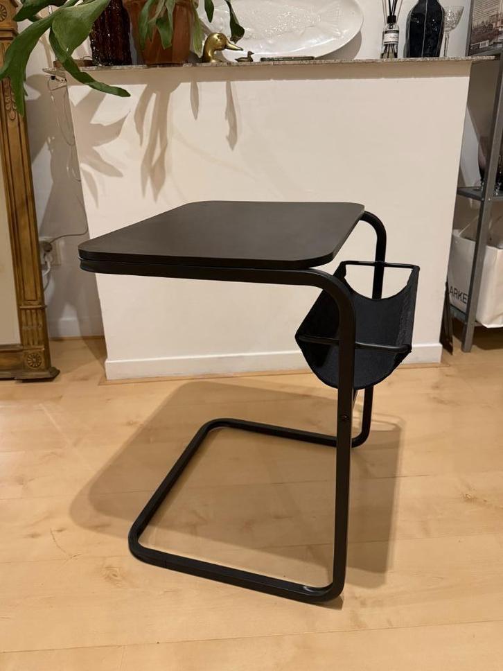 Ikea Olseröd side table black, Huis en Inrichting, Tafels | Sidetables, Zo goed als nieuw, 25 tot 50 cm, Rechthoekig, Ophalen