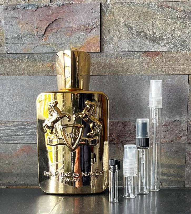 Parfums de Marly Godolphin sample, Sieraden, Tassen en Uiterlijk, Uiterlijk | Parfum, Zo goed als nieuw, Ophalen of Verzenden