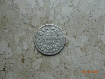 25 cent 1905 beschikbaar voor biedingen