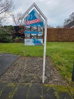 Te koop bord makelaar. Deelbaar, Ophalen