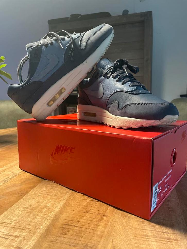 Nike Air Max 1 Pinnacle - Zeer Goede Staat, Kleding | Heren, Schoenen, Zo goed als nieuw, Sneakers of Gympen, Blauw, Ophalen