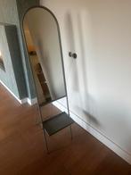 Staande Passpiegel - Grijs, Huis en Inrichting, Woonaccessoires | Spiegels, Ophalen, Minder dan 50 cm, Zo goed als nieuw, 150 tot 200 cm