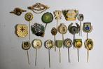20 speldjes schutzenverein schietsport schutterij duitsland, Verzamelen, Ophalen of Verzenden, Gebruikt, Overige onderwerpen, Speldje of Pin