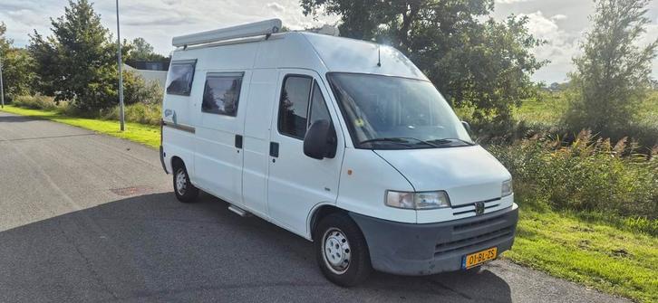 Pössl duett buscamper met treinzit, Caravans en Kamperen, Campers, Bedrijf, tot en met 3, Buscamper of Camperbus, Pössl, Overige merken