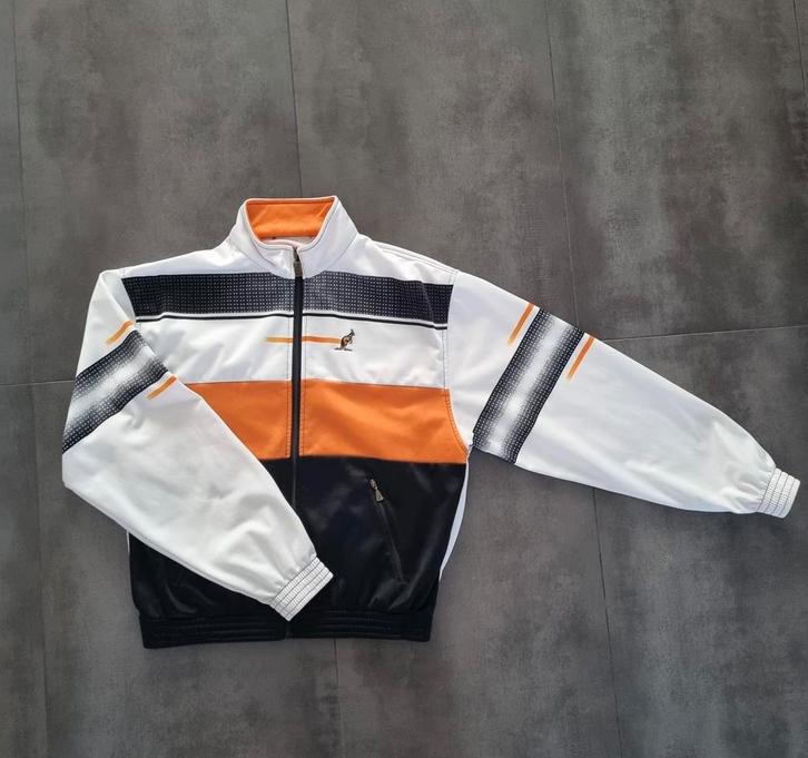 Australian jack, Kleding | Heren, Sportkleding, Zo goed als nieuw, Overige typen, Maat 46 (S) of kleiner, Oranje, Ophalen of Verzenden