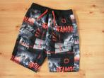 NIEUW Korte broek / short/ zwembroek zwart-neon oranje, Ophalen of Verzenden, Nieuw, Jongen, Broek