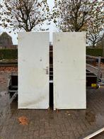 Garage deuren schuur deuren tuindeuren met kozijn, Doe-het-zelf en Verbouw, Ophalen, 120 cm of meer, Garagedeur, Zo goed als nieuw