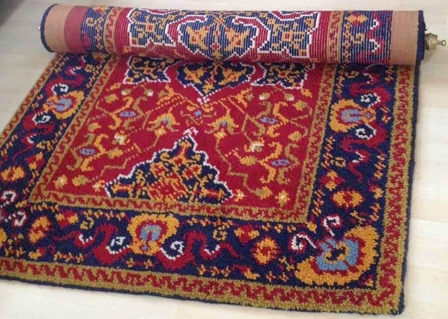 Grote wandkleed Perzisch tapijt - kleed dikke wol, Ophalen of Verzenden