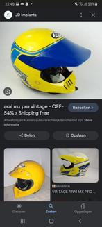 Ik zoek een arai vintage motorcross helmen