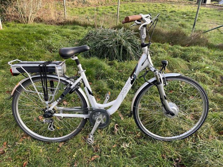 X -tract elektrische fiets goede accu, Fietsen en Brommers, Elektrische fietsen, Zo goed als nieuw, Overige merken, 47 tot 51 cm