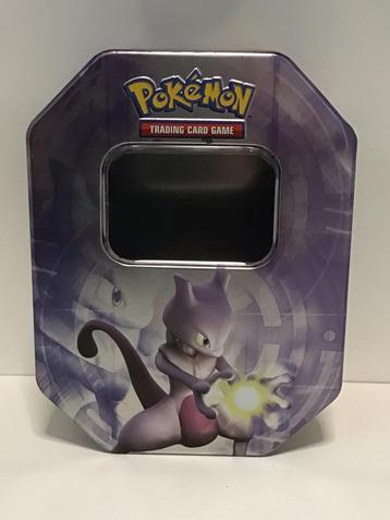 Mewtwo Lv.X verzamelblik (2008) – zonder kaarten beschikbaar voor biedingen