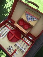 Vintage picknick set., Ophalen of Verzenden, Gebruikt