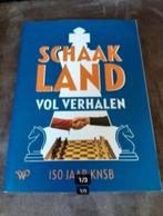 Schaakland vol verhalen 150 jaar KNSB, Ophalen of Verzenden, Zo goed als nieuw