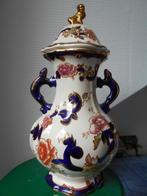 Vintage  Mason's IJzerzandsteen Blauwe Mandalay Pot Pourri V, Ophalen of Verzenden
