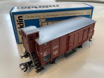 Märklin 4695 Goederenwagen met remmershuis DR Duitsland