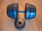 Tunturi Dumbbell met Gewichten - 22.5kg, Ophalen of Verzenden, Zo goed als nieuw, Benen, Dumbbell
