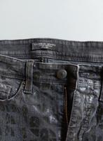 Cambio broek-zwarte glanzende print, Cambio, Verzenden, Zwart, W27 (confectie 34) of kleiner