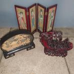 Vintage Chinese tafelkunst., Antiek en Kunst, Ophalen