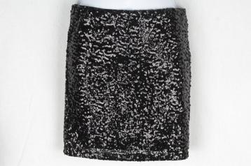 Leuke zwarte rok Pailettes! Mt 36. Merk Divided beschikbaar voor biedingen