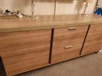 Mooie natural wood dressoir, Ophalen, Zo goed als nieuw, 25 tot 50 cm, 150 tot 200 cm