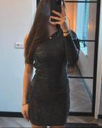 Zara Feestelijke Sequince Off Shoulder Cocktailjurk XS, Verzenden, Zo goed als nieuw, Maat 34 (XS) of kleiner, Boven de knie