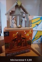 Mini Kerststal - Nieuw in doos, Huis en Inrichting, Woonaccessoires | Overige, Ophalen, Nieuw