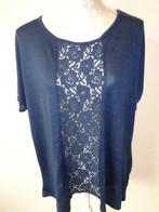 valt als maat XL oksel tot oksel 62 cm, Ophalen of Verzenden, Zo goed als nieuw, Blauw, Shirt of Top