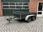 Hapert K 1300/dubbelaseer/ bakwagen/250x130/ 1300 kg, Ophalen of Verzenden, Gebruikt