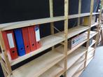 Set Houten stelling / legbordstelling / opbergrek 40cm diep, Ophalen, Gebruikt, Bruynzeel, Onbekend