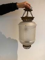 Lamp glas gebrand schilderd, Antiek en Kunst, Ophalen