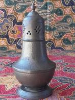 Mooie antieke suikerstrooier uit Engeland 17 cm. uit 1900., Antiek en Kunst, Antiek | Tin, Ophalen of Verzenden