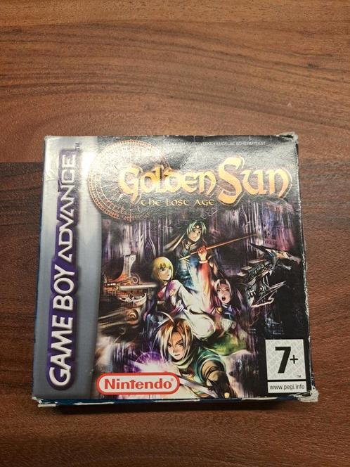 GBA Golden Sun The Lost Age, Spelcomputers en Games, Games | Nintendo Game Boy, Gebruikt, Role Playing Game (Rpg), 1 speler, Vanaf 3 jaar
