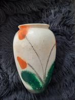 Vintage Keramiek Vaasje - Bloemmotief, Ophalen of Verzenden