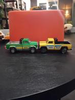 Tonka pick-up 2x nette staat blikken auto's, Ophalen of Verzenden, Zo goed als nieuw