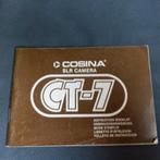 Cosina camera gebruiksaanwijzing, Ophalen of Verzenden, Gebruikt, Spiegelreflex, Overige Merken
