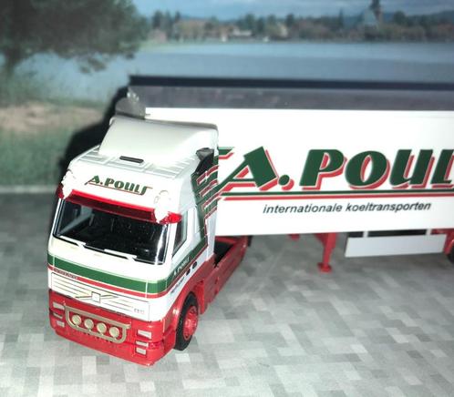 2x A. Pouls Volvo 53225 / 53707 AWM, Hobby en Vrije tijd, Modelauto's | 1:87, Nieuw, Bus of Vrachtwagen, AWM, Ophalen of Verzenden