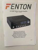FENTON STEREO KARAOKE VERSTERKER., Ophalen of Verzenden, Zo goed als nieuw