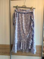 Hema Polkadot Rok Lila Wit - Maat M, Kleding | Dames, Rokken, Ophalen of Verzenden, Nieuw, Maat 38/40 (M), Paars