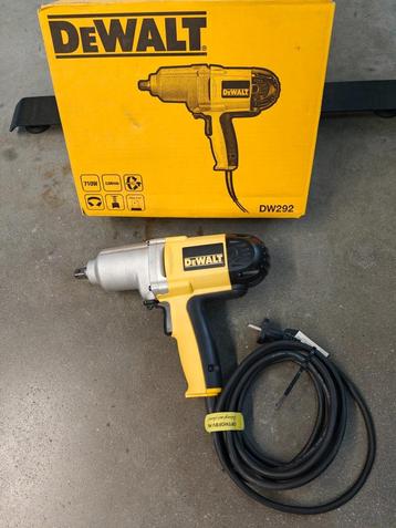 Slagmoersleutel 1/2" DeWALT DW292 440Nm 230 Volt beschikbaar voor biedingen