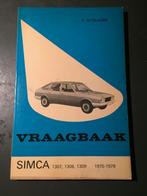 Vraagbaak Simca 1307-1308-1309 1975/1979, Ophalen of Verzenden